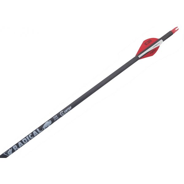 Стрела лучная карбоновая Centershot Radical 350, Blazer 2"